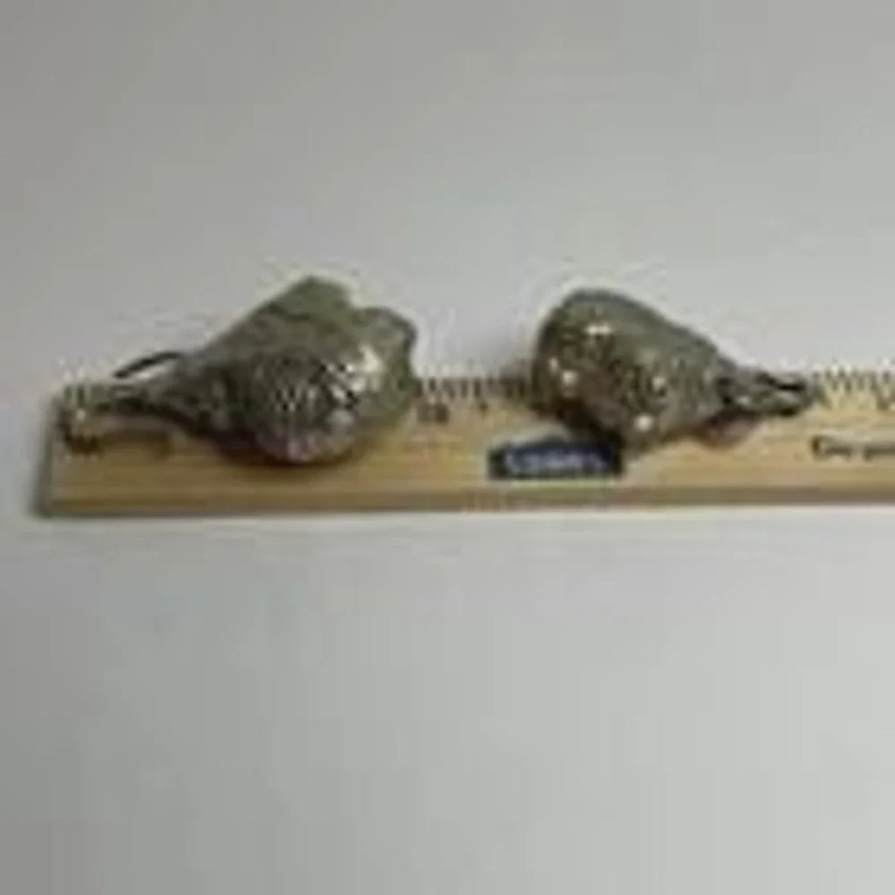 2 Indian Mughal Silver Plated Ceremonial Elephant Figure Pill Box‎ Trinket Boxes
